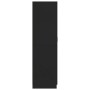 Armario de madera contrachapada negro 80x52x180 cm de vidaXL, Armarios roperos - Ref: Foro24-800622, Precio: 211,33 €, Descue...