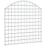 Set de valla de jardín arqueada verde 77,5x78,5 cm de vidaXL, Paneles de vallas - Ref: Foro24-146103, Precio: 78,60 €
