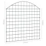 Grünes gewölbtes Gartenzaun-Set 77,5 x 78,5 cm von vidaXL, Zaunpaneele - Ref: Foro24-146103, Preis: 80,14 €, Rabatt: %