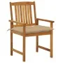 Garden chairs with cushions 8 pcs solid acacia wood by vidaXL, Garden chairs - Ref: Foro24-3078196, Price: 617,98 €, Discount: %