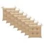 Garden chairs with cushions 8 pcs solid acacia wood by vidaXL, Garden chairs - Ref: Foro24-3078196, Price: 617,98 €, Discount: %