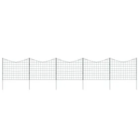 Set de valla de jardín arqueada verde 77,5x64 cm de vidaXL, Paneles de vallas - Ref: Foro24-146104, Precio: 51,87 €, Descuent...