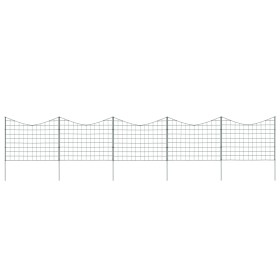 Set grüner gewölbter Gartenzaun 77,5x64 cm von vidaXL, Zaunpaneele - Ref: Foro24-146104, Preis: 52,66 €, Rabatt: %