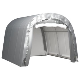 Carpa de almacenamiento acero gris 300x300 cm