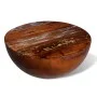 Bowl-shaped coffee table steel base solid recycled wood by vidaXL, Coffee table - Ref: Foro24-241648, Price: 93,38 €, Discoun...