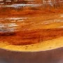 Schüsselförmiger Couchtisch mit Stahlgestell und massivem recyceltem Holz von vidaXL, Couchtisch - Ref: Foro24-241648, Preis:...