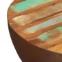 Bowl-shaped coffee table steel base solid recycled wood by vidaXL, Coffee table - Ref: Foro24-241648, Price: 93,38 €, Discoun...