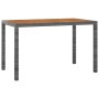 3-teilige Garten-Essgruppe mit grauen synthetischen Rattankissen von vidaXL, Gartensets - Ref: Foro24-3095500, Preis: 267,19 ...
