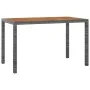 3-teilige Garten-Essgruppe mit grauen synthetischen Rattankissen von vidaXL, Gartensets - Ref: Foro24-3095500, Preis: 262,64 ...