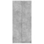 Kleiderschrank aus betongrauem Sperrholz, 80 x 52 x 180 cm von vidaXL, Kleiderschränke - Ref: Foro24-800625, Preis: 203,06 €,...