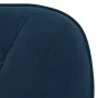 Drehbare Esszimmerstühle, 2 Stück, blauer Samt von vidaXL, Essstühle - Ref: Foro24-3103376, Preis: 175,14 €, Rabatt: %