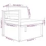 Gartenmöbel-Set 5-teilig und anthrazitgraue Aluminiumkissen von vidaXL, Gartensets - Ref: Foro24-3107778, Preis: 591,06 €, Ra...