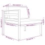 Gartenmöbel-Set 5-teilig und anthrazitgraue Aluminiumkissen von vidaXL, Gartensets - Ref: Foro24-3107778, Preis: 603,41 €, Ra...