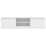 Mueble para TV madera contrachapada blanco 140x40x35,5 cm de vidaXL, Muebles TV - Ref: Foro24-800648, Precio: 81,58 €, Descue...