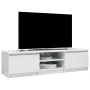 Sperrholz TV-Möbel glänzend weiß 140x40x35,5cm von vidaXL, TV-Möbel - Ref: Foro24-800654, Preis: 95,03 €, Rabatt: %