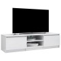 Sperrholz TV-Möbel glänzend weiß 140x40x35,5cm von vidaXL, TV-Möbel - Ref: Foro24-800654, Preis: 96,15 €, Rabatt: %