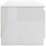 Sperrholz TV-Möbel glänzend weiß 140x40x35,5cm von vidaXL, TV-Möbel - Ref: Foro24-800654, Preis: 95,03 €, Rabatt: %