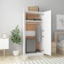 Armario de madera contrachapada blanco 80x52x180 cm de vidaXL, Armarios roperos - Ref: Foro24-800621, Precio: 202,29 €, Descu...