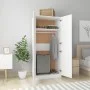 Weißer Sperrholzschrank 80x52x180 cm von vidaXL, Kleiderschränke - Ref: Foro24-800621, Preis: 173,54 €, Rabatt: %