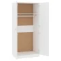 Weißer Sperrholzschrank 80x52x180 cm von vidaXL, Kleiderschränke - Ref: Foro24-800621, Preis: 173,54 €, Rabatt: %