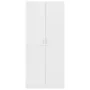 Weißer Sperrholzschrank 80x52x180 cm von vidaXL, Kleiderschränke - Ref: Foro24-800621, Preis: 173,54 €, Rabatt: %