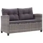 Gartenmöbel 6 Stück und Kissen dunkelgraues synthetisches Rattan von vidaXL, Outdoor-Sofas - Ref: Foro24-46150, Preis: 607,25...
