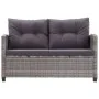 Gartenmöbel 6 Stück und Kissen dunkelgraues synthetisches Rattan von vidaXL, Outdoor-Sofas - Ref: Foro24-46150, Preis: 607,25...