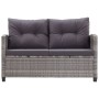 Gartenmöbel 6 Stück und Kissen dunkelgraues synthetisches Rattan von vidaXL, Outdoor-Sofas - Ref: Foro24-46150, Preis: 615,18...