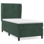 Boxspringbett mit dunkelgrüner Samtmatratze 90x200 cm von vidaXL, Betten und Lattenroste - Ref: Foro24-3129072, Preis: 395,95...