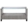 Gartenmöbel 6 Stück und Kissen dunkelgraues synthetisches Rattan von vidaXL, Outdoor-Sofas - Ref: Foro24-46150, Preis: 607,25...
