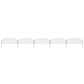Grünes gewölbtes Gartenzaun-Set 77,3 x 26 cm von vidaXL, Zaunpaneele - Ref: Foro24-146101, Preis: 30,36 €, Rabatt: %