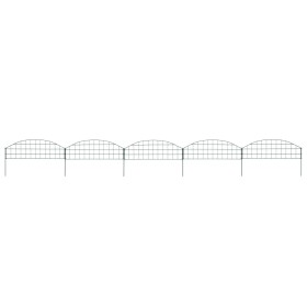 Set de valla de jardín arqueada verde 77,3x26 cm de vidaXL, Paneles de vallas - Ref: Foro24-146101, Precio: 27,47 €, Descuent...