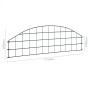 Green arched garden fence set 77.3x26 cm by vidaXL, fence panels - Ref: Foro24-146101, Price: 27,84 €, Discount: %