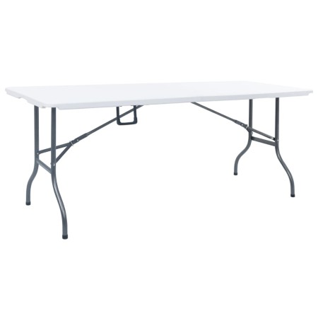 Klappbarer Gartentisch HDPE weiß 180x72x72 cm von vidaXL, Gartentische - Ref: Foro24-48829, Preis: 92,38 €, Rabatt: %