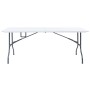 Klappbarer Gartentisch HDPE weiß 180x72x72 cm von vidaXL, Gartentische - Ref: Foro24-48829, Preis: 92,38 €, Rabatt: %