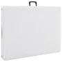 Mesa de jardín plegable HDPE blanco 180x72x72 cm de vidaXL, Mesas de jardín - Ref: Foro24-48829, Precio: 94,11 €, Descuento: %