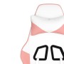 White and pink synthetic leather gaming chair by vidaXL, Gaming chairs - Ref: Foro24-3143650, Price: 114,43 €, Discount: %