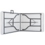 Klappbarer Gartentisch HDPE weiß 180x72x72 cm von vidaXL, Gartentische - Ref: Foro24-48829, Preis: 92,38 €, Rabatt: %