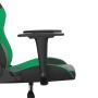 Silla gaming cuero sintético negro y verde