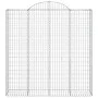 Gabion baskets 10 pcs arc shape iron 200x50x200/220cm by vidaXL, Pots and planters - Ref: Foro24-3146433, Price: 1,00 €, Disc...