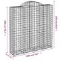 Gabion baskets 10 pcs arc shape iron 200x50x200/220cm by vidaXL, Pots and planters - Ref: Foro24-3146433, Price: 1,00 €, Disc...