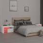 Nachttische mit LED-Leuchten 2 Stück weiß 70x36,5x40cm von vidaXL, Nachttische - Ref: Foro24-3152770, Preis: 106,67 €, Rabatt: %