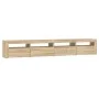 TV-Schrank mit LED-Leuchten Sonoma-Eiche 240x35x40 cm von vidaXL, TV-Möbel - Ref: Foro24-3152764, Preis: 153,45 €, Rabatt: %