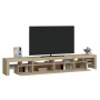 TV-Schrank mit LED-Leuchten Sonoma-Eiche 260x36,5x40 cm von vidaXL, TV-Möbel - Ref: Foro24-3152820, Preis: 193,16 €, Rabatt: %
