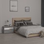 Bedside tables with LED lights 2 pcs sonoma gray 60x35x40 cm by vidaXL, Nightstands - Ref: Foro24-3152829, Price: 78,03 €, Di...