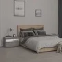 Bedside tables with LED lights 2 pcs sonoma gray 60x35x40 cm by vidaXL, Nightstands - Ref: Foro24-3152829, Price: 74,86 €, Di...