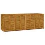 Caja de almacenaje de jardín madera maciza acacia 280x87x104 cm de vidaXL, Cajas de almacenaje para exteriores - Ref: Foro24-...