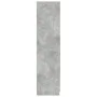 Armario de madera contrachapada gris hormigón 90x52x200 cm de vidaXL, Armarios roperos - Ref: Foro24-800634, Precio: 165,59 €...