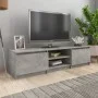TV-Schrank aus betongrauem Sperrholz, 140 x 40 x 35,5 cm von vidaXL, TV-Möbel - Ref: Foro24-800652, Preis: 79,61 €, Rabatt: %