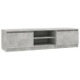 TV-Schrank aus betongrauem Sperrholz, 140 x 40 x 35,5 cm von vidaXL, TV-Möbel - Ref: Foro24-800652, Preis: 80,68 €, Rabatt: %